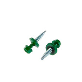 Кровельный саморез Tech-Krep КР сверло 48х35 RAL-6002 зелёный 250 шт ведро 103178 от магазина РЭССИ