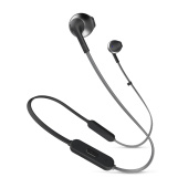 Гарнитура внутриканальные JBL Tune 205 черный проводные шейный обод (JBLTUNE205BLK) от магазина РЭССИ