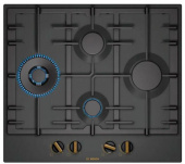 Газовая варочная поверхность Bosch PCI6B3B90R черный от магазина РЭССИ