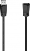 Кабель-удлинитель Hama H-200620 USB A(m) USB A(f) 3м (00200620) черный от магазина РЭССИ