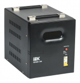 Стабилизатор напряжения IEK Expand 5кВА однофазный черный (IVS21-1-005-11) от магазина РЭССИ