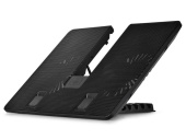 Подставка для ноутбука Deepcool U PAL (DP-N214A5_UPAL) 15.6" 390x280x28мм 26дБ 1xUSB 2x 140ммFAN 765г пластик ABS черный от магазина РЭССИ