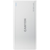 Мобильный аккумулятор Canyon PB-108 10000mAh 2.1A белый (CNE-CPB1008W) от магазина РЭССИ