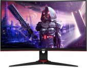 Монитор AOC 23.6" Gaming C24G2AE-BK черный/красный VA LED 1ms 16:9 HDMI M/M матовая 250cd 178гр/178гр 1920x1080 VGA DP FHD 3.84кг от магазина РЭССИ