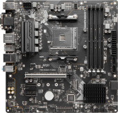 Материнская плата MSI PRO B550M-P GEN3 Soc-AM4 AMD B550 4xDDR4 mATX AC`97 8ch(7.1) GbLAN RAID+VGA+DVI+HDMI от магазина РЭССИ