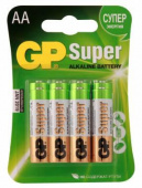 Батарея GP Super Alkaline 15A LR6 AA (8шт) от магазина РЭССИ