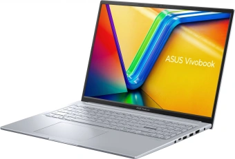 Ноутбук Asus VivoBook 16X M3604YA-MB259 Ryzen 7 7730U 16Gb SSD512Gb AMD Radeon 16" IPS WUXGA (1920x1200) noOS silver WiFi BT Cam (90NB11A2-M00BU0) от магазина РЭССИ