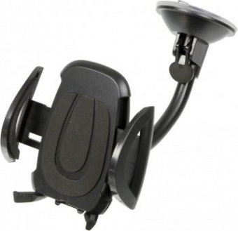 Держатель Redline HOL-12 черный для для смартфонов и навигаторов (УТ000018151) от магазина РЭССИ