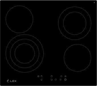 Варочная поверхность Lex EVH 642-2 BL черный от магазина РЭССИ