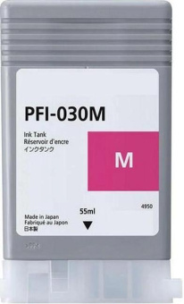 Картридж струйный Canon PFI-030M 3491C001 пурпурный (55мл) для Canon imagePROGRAF TM-240, TM-340 от магазина РЭССИ