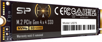 Накопитель SSD Silicon Power PCI-E 4.0 x4 2TB SP02KGBP44US7505 US75 M.2 2280 от магазина РЭССИ