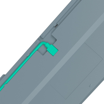 Клавиатура A4Tech Bloody S87 Energy механическая серый/зеленый USB for gamer LED (S87 USB ENERGY ASH) от магазина РЭССИ