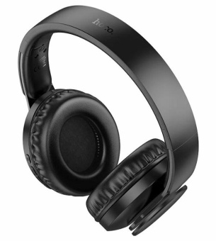 Гарнитура накладные Hoco Enjoy W45 1.2м черный беспроводные bluetooth оголовье от магазина РЭССИ