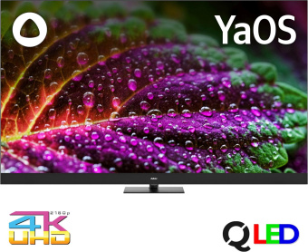 Телевизор QLED BBK 65" 65LED-8259/UTS2C (B) Яндекс.ТВ черный/черный 4K Ultra HD 60Hz DVB-T2 DVB-C DVB-S2 USB WiFi Smart TV (RUS) от магазина РЭССИ