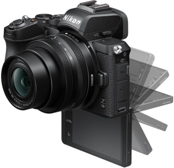 Фотоаппарат Nikon Z50 черный 20.9Mpix 3.2" 4K WiFi EN-EL25 от магазина РЭССИ