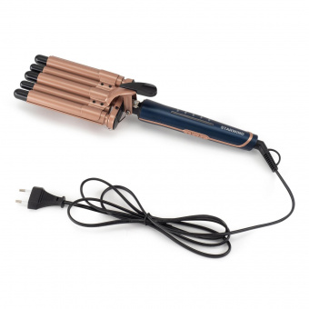 Щипцы Starwind SHS 7049 90Вт макс.темп.:200С покрытие:керамическое синий от магазина РЭССИ