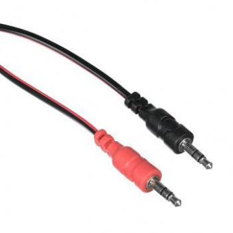Наушники с микрофоном Оклик HS-L100 черный/красный 2м накладные оголовье (359485) от магазина РЭССИ