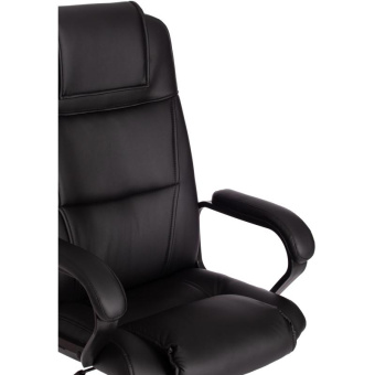 Кресло Tetchair bergamo 22 хром искусственная кожа черное 36-6 19370 от магазина РЭССИ