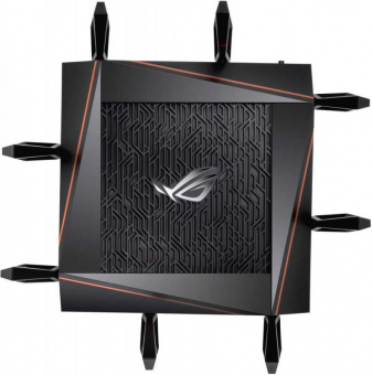 Роутер беспроводной Asus GT-AX11000 AX11000 10/100/1000BASE-TX/4G ready черный от магазина РЭССИ