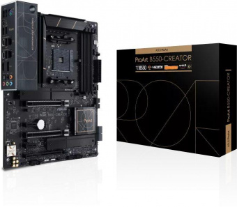 Материнская плата Asus PROART B550-CREATOR Soc-AM4 AMD B550 4xDDR4 ATX AC`97 8ch(7.1) 2x2.5Gg RAID+HDMI+DP от магазина РЭССИ