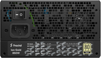 Блок питания Fractal Design ATX 850W ION 850 80+ gold 24+2x(4+4) pin APFC 140mm fan 8xSATA Cab Manag RTL от магазина РЭССИ