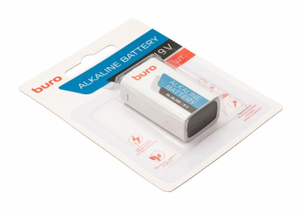 Батарея Buro Alkaline 6LR61 9V (1шт) блистер от магазина РЭССИ