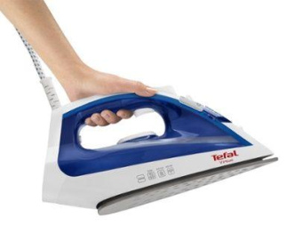 Утюг Tefal FV1711E0 1800Вт синий/белый от магазина РЭССИ