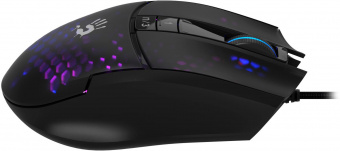 Мышь A4Tech Bloody L65 Max черный/фиолетовый оптическая (12000dpi) USB (6but) от магазина РЭССИ