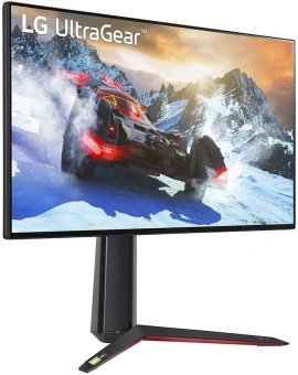 Монитор LG 27" UltraGear 27GP95RP-B черный IPS LED 1ms 16:9 HDMI матовая HAS 400cd 178гр/178гр 3840x2160 160Hz G-Sync FreeSync Premium Pro DP 4K USB 7.4кг от магазина РЭССИ