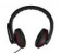 Наушники с микрофоном Оклик HS-L390G DRAGON черный/красный 1.8м мониторные оголовье (1100413) от магазина РЭССИ