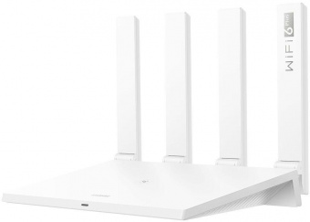 Роутер беспроводной Huawei WS7100 (AX3 DUAL-CORE) (53037713) AX3000 10/100/1000BASE-TX белый от магазина РЭССИ