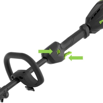 Снегоуборщик электр. Greenworks GD40SS2 1.4кВт от магазина РЭССИ