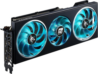 Видеокарта PowerColor PCI-E 4.0 RX7800XT 16G-L/OC AMD Radeon RX 7800XT 16Gb 256bit GDDR6 2124/19500 HDMIx1 DPx3 HDCP Ret от магазина РЭССИ
