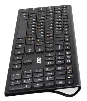 Клавиатура Acer OKR020 черный USB беспроводная slim Multimedia от магазина РЭССИ