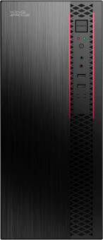 Корпус KingPrice KPCC-MD202 черный без БП ATX 1x80mm 4x120mm 2xUSB2.0 audio от магазина РЭССИ