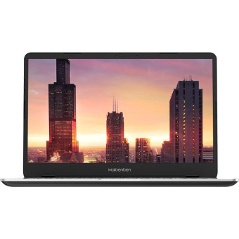 Ноутбук Maibenben M543 Pro Ryzen 3 Pro 4450U 8Gb SSD512Gb AMD Radeon 15.6" IPS FHD (1920x1080) Linux silver WiFi BT Cam 4440mAh (M5431SB0LSRE1) от магазина РЭССИ