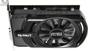Видеокарта Palit PCI-E PA-GTX1650 STORMX 4G NVIDIA GeForce GTX 1650 4096Mb 128 GDDR5 1485/8000 DVIx1 HDMIx1 HDCP Ret от магазина РЭССИ
