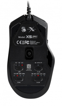 Мышь A4Tech Bloody X5 Pro черный оптическая (16000dpi) USB (9but) от магазина РЭССИ