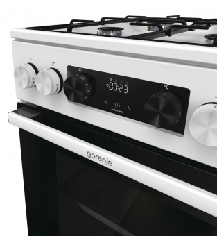 Плита Комбинированная Gorenje GK5C60WJ белый (без крышки) реш.сталь от магазина РЭССИ