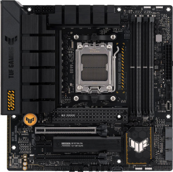 Материнская плата Asus TUF GAMING B650M-PLUS SocketAM5 AMD B650 4xDDR5 mATX AC`97 8ch(7.1) 2.5Gg RAID+HDMI+DP от магазина РЭССИ