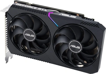 Видеокарта Asus PCI-E 4.0 DUAL-RTX3050-8G-V2 NVIDIA GeForce RTX 3050 8Gb 128bit GDDR6 1777/14000 HDMIx1 DPx3 HDCP Ret от магазина РЭССИ