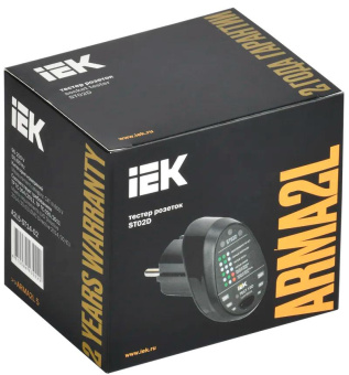 Тестер IEK ARMA2L 5 ST02D (A2L5-ST14-02) от магазина РЭССИ