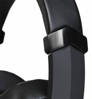 Наушники с микрофоном Оклик HS-L330G NIGHTMARE черный/красный 1.9м мониторные оголовье (359481) от магазина РЭССИ
