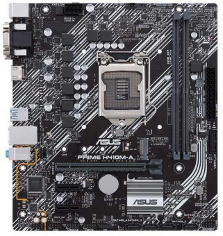 Материнская плата Asus PRIME H410M-A Soc-1200 Intel H410 2xDDR4 mATX AC`97 8ch(7.1) GbLAN+VGA+DVI+HDMI от магазина РЭССИ