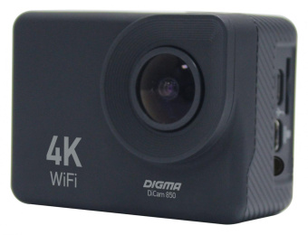 Экшн-камера Digma DiCam 850 черный от магазина РЭССИ