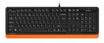 Клавиатура + мышь A4Tech Fstyler F1010 клав:черный/оранжевый мышь:черный/оранжевый USB Multimedia от магазина РЭССИ