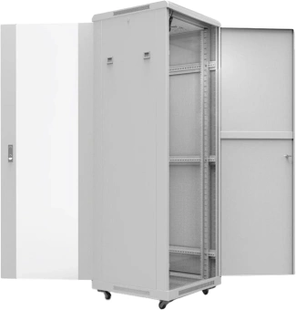 Шкаф серверный Rexant Pro (04-2306) напольный 42U 600x800мм пер.дв.стекл металл 800кг серый от магазина РЭССИ