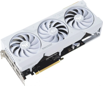 Видеокарта Asus PCI-E 4.0 TUF-RTX4070TIS-O16G-WHITE-GAMING NVIDIA GeForce RTX 4070TI Super 16Gb 192bit GDDR6X 2640/21000 HDMIx2 DPx3 HDCP Ret от магазина РЭССИ