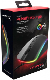 Мышь HyperX Pulsefire Surge (HX-MC002B) черный оптическая (16000dpi) USB2.0 от магазина РЭССИ