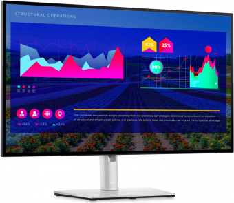 Монитор Dell 27" UltraSharp U2722D черный IPS LED 5ms 16:9 HDMI матовая HAS Piv 1000:1 350cd 178гр/178гр 2560x1440 DP 2K USB от магазина РЭССИ